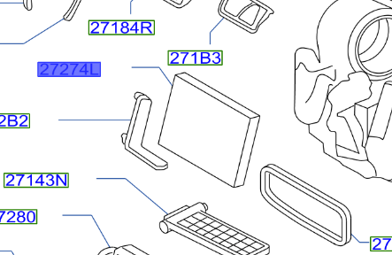 Nissan qashqai pollen deals filter