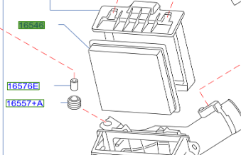 Genuine Nissan 350z Air Filter