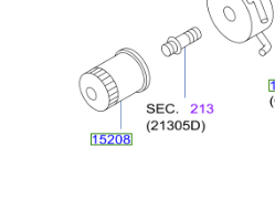 Genuine Nissan 350z Oil Filter