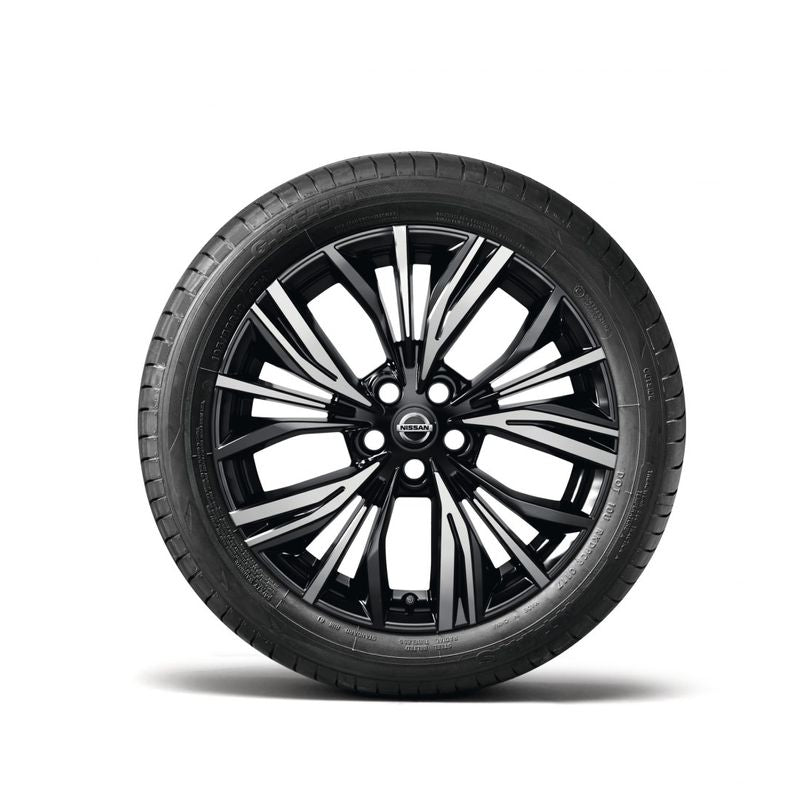 Nissan Juke (F16E) Black Alloy Wheel 19" With Centre Cap