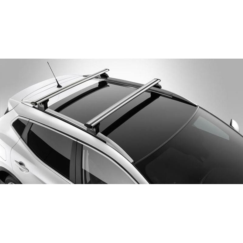 Nissan Qashqai (J11E/B) Cross Bars for Roof Railing