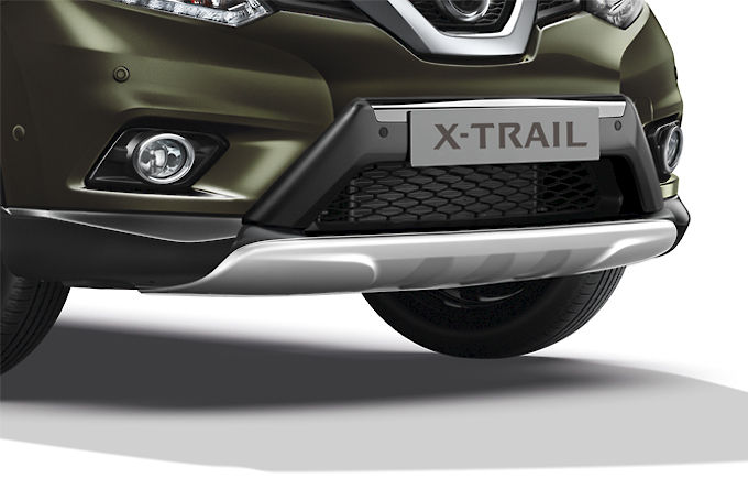 Nissan X-Trail (T32) Front Over Rider - For Front Styling Plate