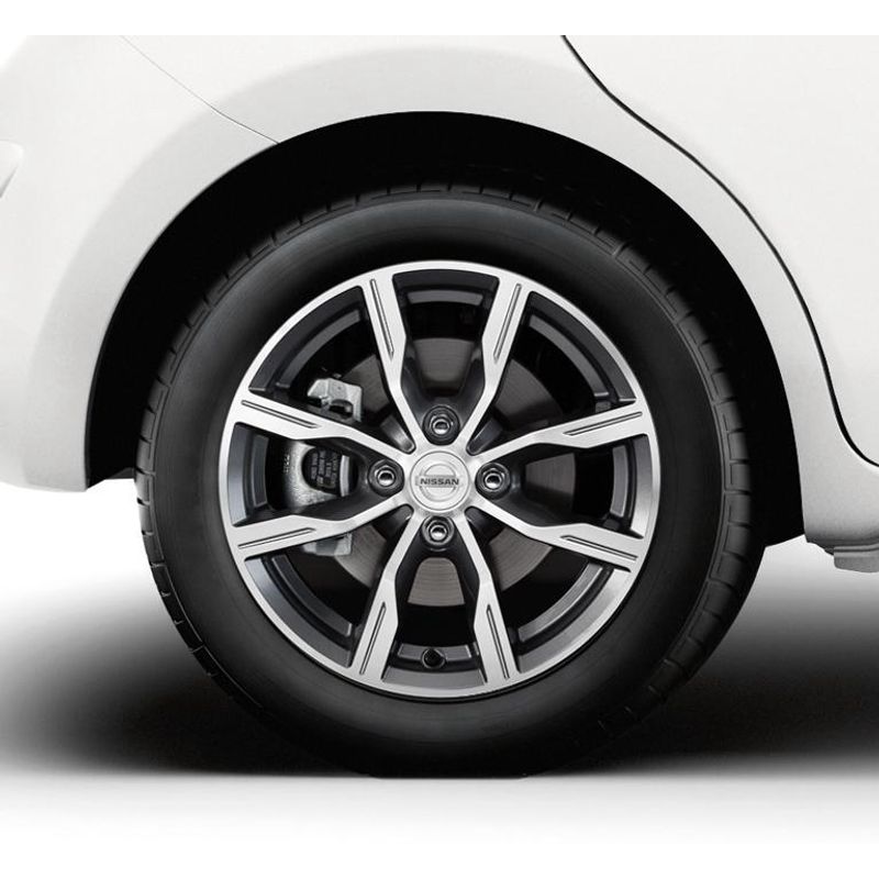 Nissan Micra (K13K) Alloy Wheel 15" Dark Grey inc Centre Cap