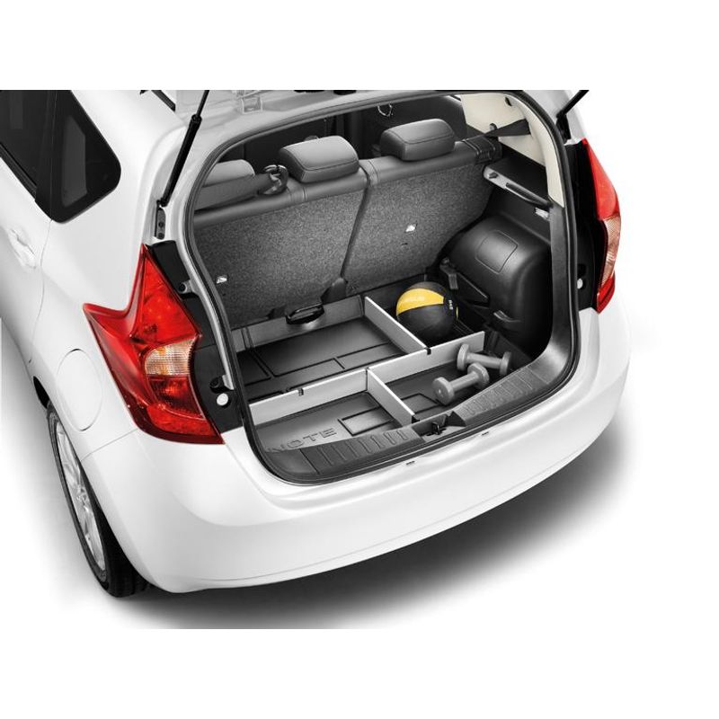 Nissan Note (E12E) Boot Liner, Hard With Partitioner