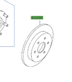 Genuine Nissan Navara Rear Disc / Drum Set