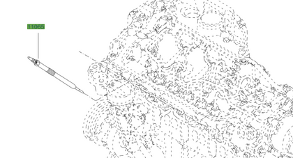 Genuine Nissan Qashqai Glow Plug Set