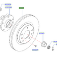 Genuine Nissan Qashqai Front Disc Set