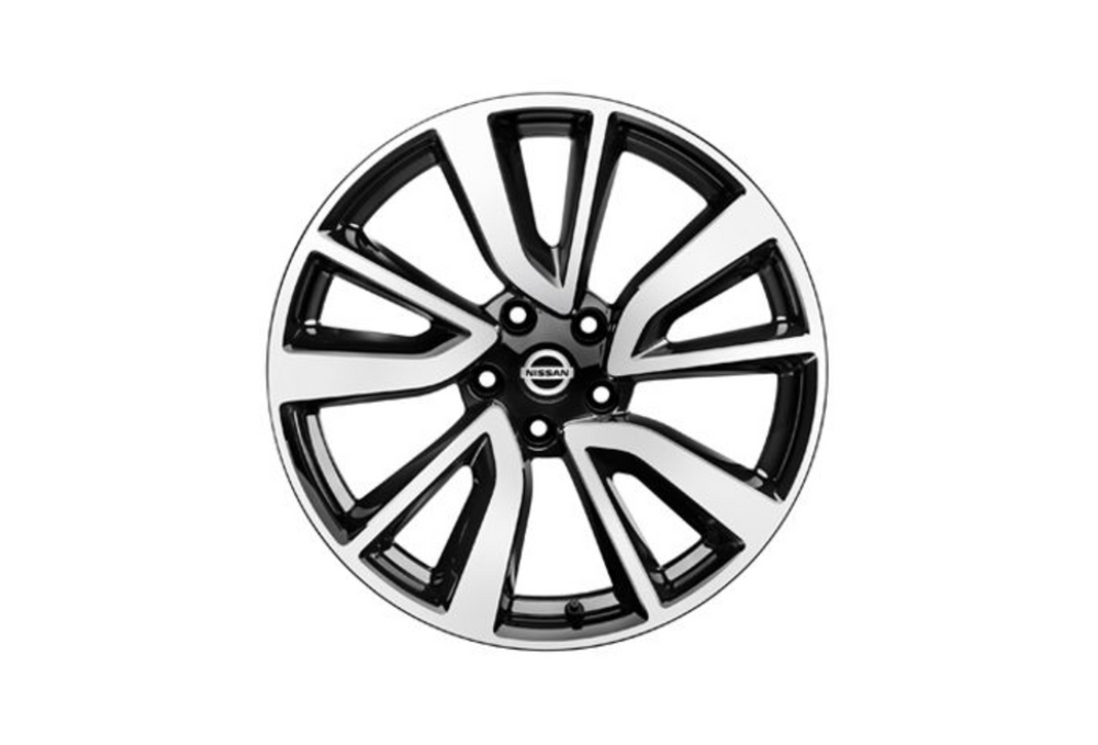 Nissan X-Trail Alloy Wheel 19 x 7J Black-Diamond Cut